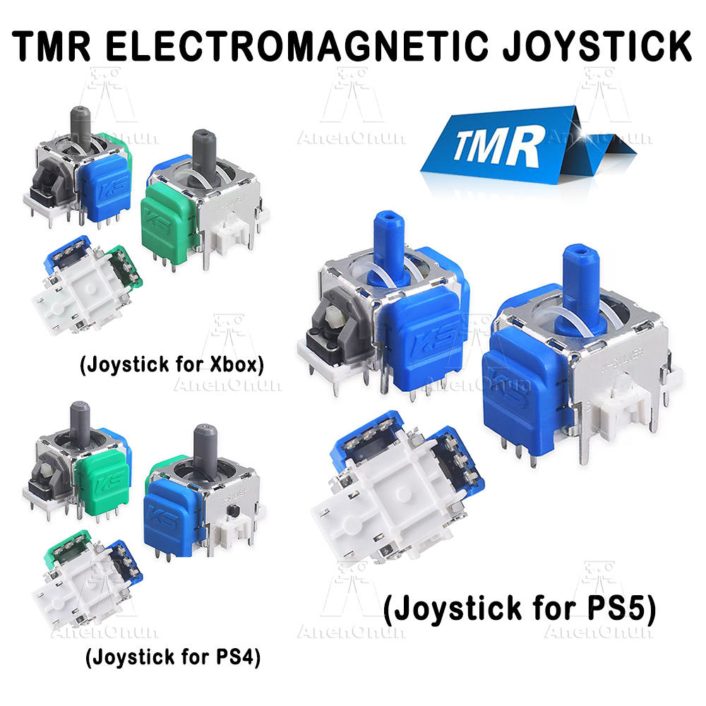 Gaming Console Tv Stick - TMR จอยสติ๊กแม่เหล็กไฟฟ้าสําหรับ PS5/PS4/Xbox Controller Gamepad Thumb