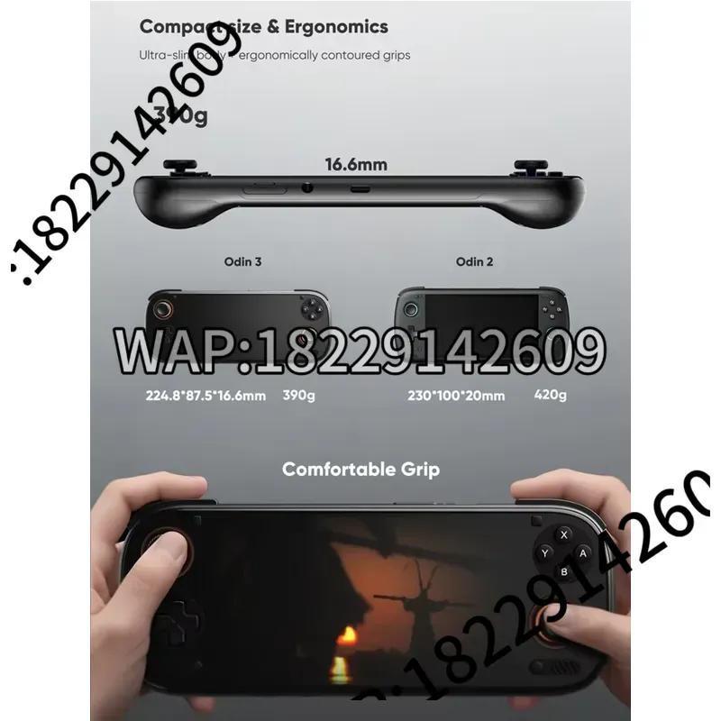Gaming Consoles - เครื่องเล่นเกมพกพา AYN Odin 3 หน้าจอ AMOLED