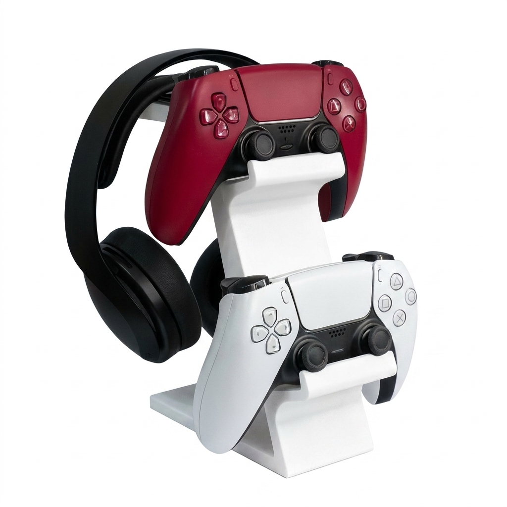 Controller Stand Holder - ขาตั้งหูฟังแบบ 3 มิติ สำหรับคอนโทรลเลอร์เกม ขาตั้งอเนกประสงค์สำหรับคอนโทรลเลอร์ PS4/PS5/XBOX