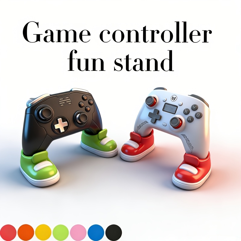 Controller Stand Holder - ขาตั้งคอนโทรลเลอร์เกม 2 ชิ้น - ที่วางรูปทรงรองเท้าหลากสี เหมาะสำหรับคอนโทรลเลอร์