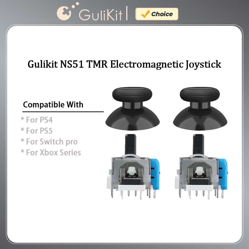 Gaming Console Tv Stick - จอยสติ๊ก GuliKit NS51 TMR พร้อมฝาครอบจอยสติ๊ก อุปกรณ์เสริมสำหรับ