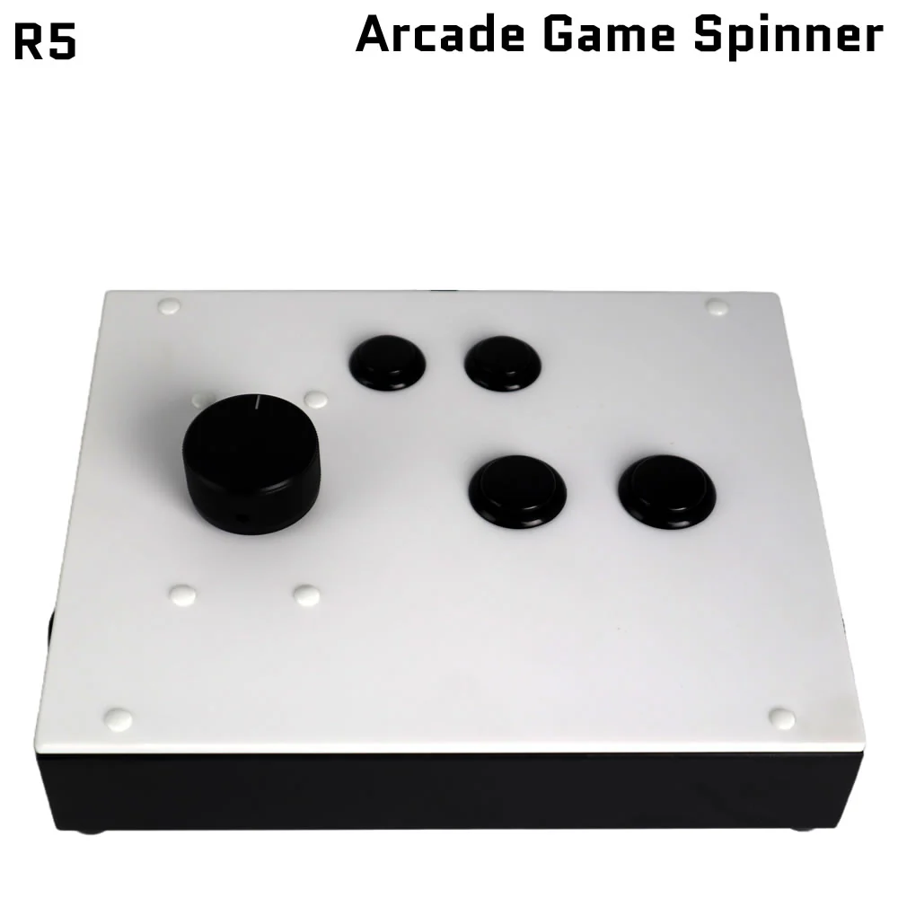 Gaming Console Years - ซ้าย/ขวามือเค้าโครงเกมคอนโซลอาเขตปุ่มกดเกมอาเขต SPINNER Controller สําหรับ Mame Retroarch