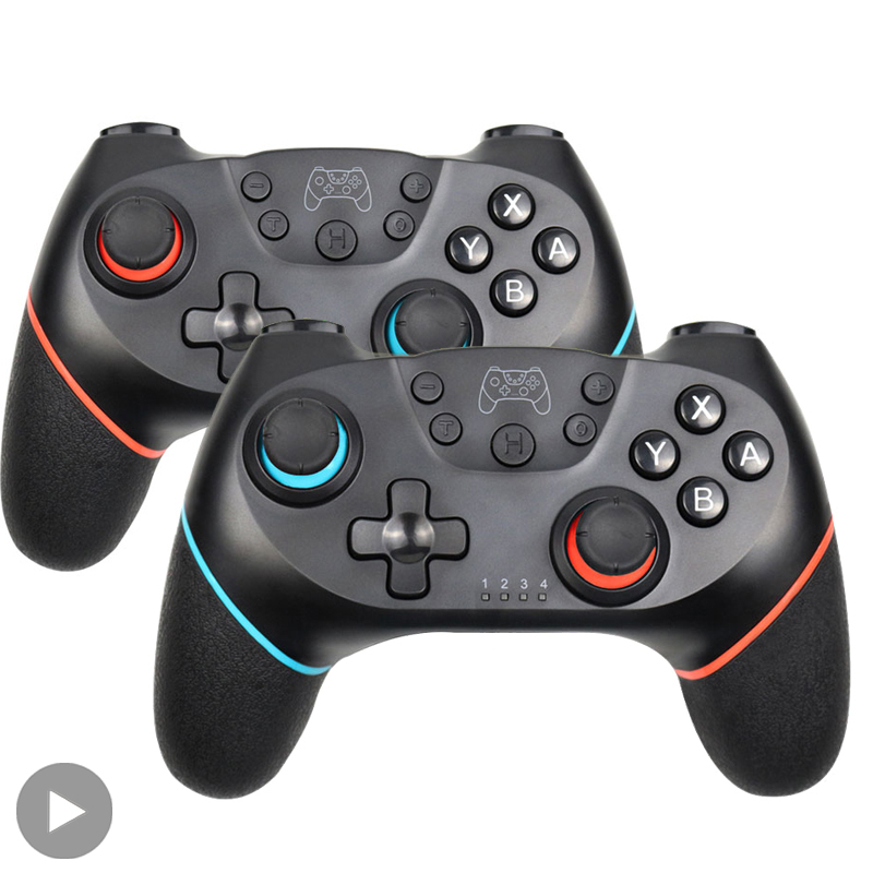 Gaming Console Bluetooth - บลูทูธไร้สายสำหรับนินเทนโดสวิตช์และ OLED Lite คอนโทรลเลอร์พีซี เกมแพด จอยสติ๊ก