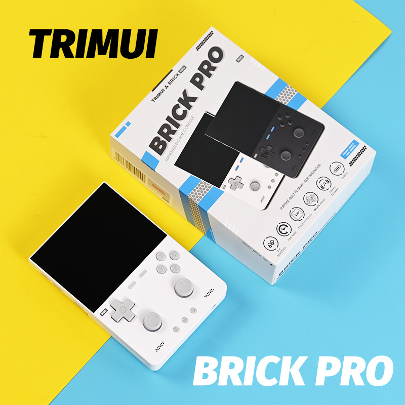 Gaming Console Under 5000 - เครื่องเล่นเกมพกพา TRIMUI BRICK PRO ระบบโอเพ่นซอร์ส Linux