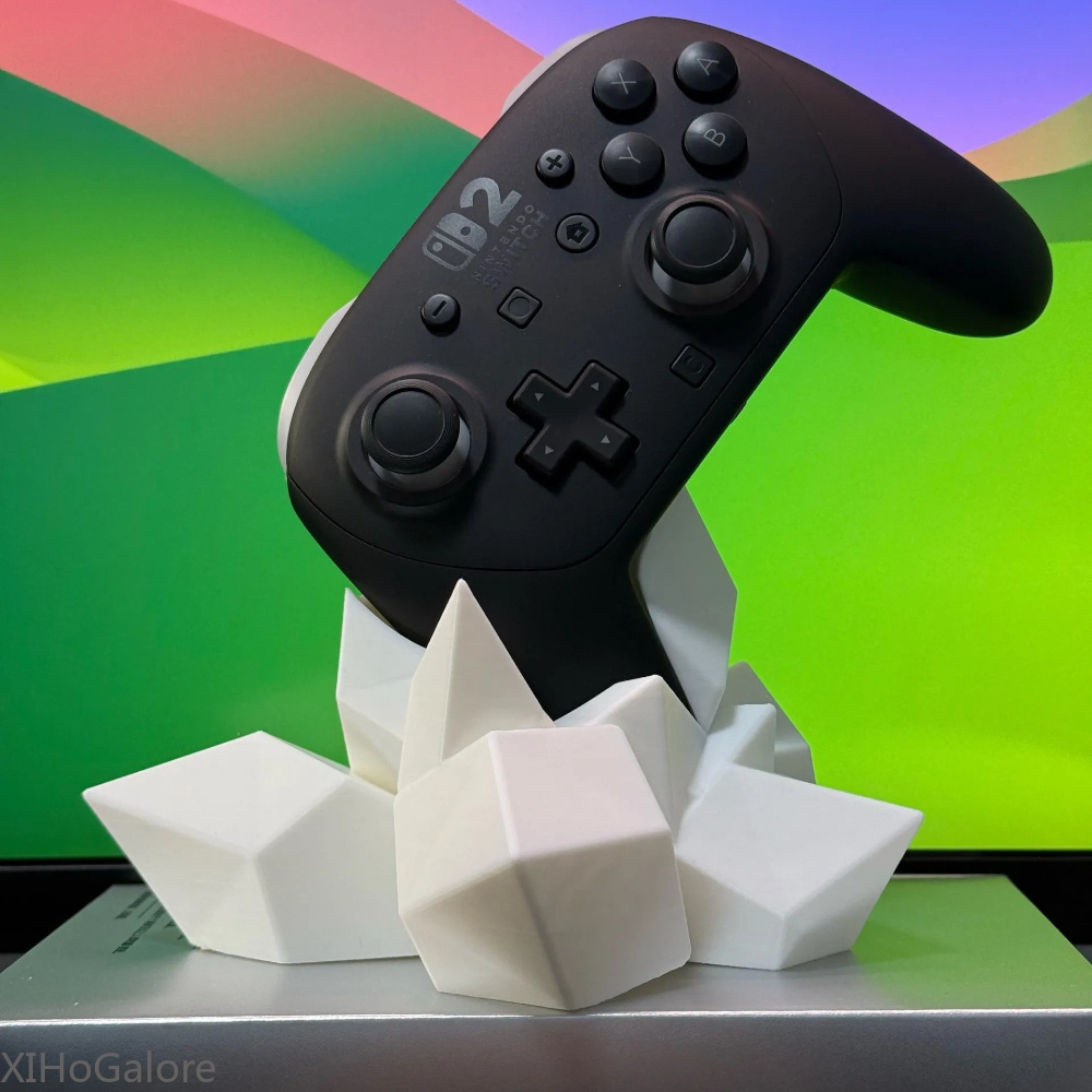 Controller Stand Holder - แท่นวางคอนโทรลเลอร์เกมคริสตัลพิมพ์ 3 มิติ ใช้ได้กับ Xbox PS4
