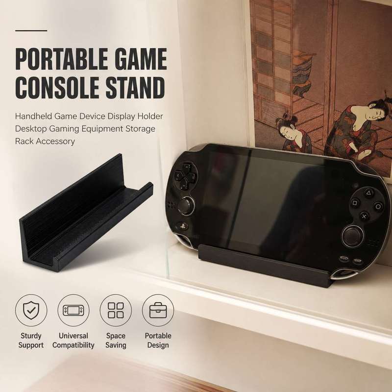 Gaming Console Latest - ขาตั้งเครื่องเล่นเกมพกพา ที่วางอุปกรณ์เกมมือถือ ที่วางโชว์อุปกรณ์เกมบนโต๊ะ อุปกรณ์จัดเก็บอุปกรณ์เกม