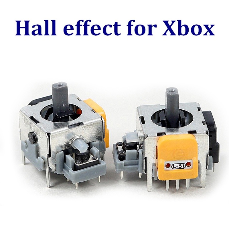 Gaming Console Tv Stick - 1 คู่ อะไหล่เปลี่ยน จอยสติ๊กอนาล็อก 3D พร้อมเซ็นเซอร์ฮอลล์เอฟเฟกต์