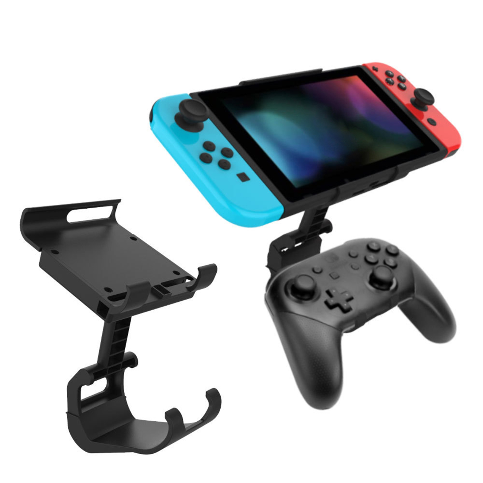Controller Stand Holder - ที่วางคอนโทรลเลอร์เกม: ขาตั้ง ABS ขนาดกะทัดรัดพร้อมที่จับที่มั่นคง - ความจุสูงสำหรับการเดินทาง