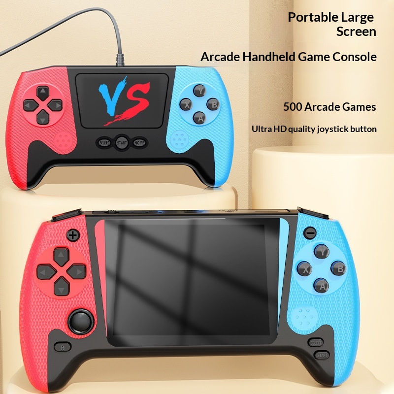 Q21 Gaming Console - เครื่องเล่นเกมพกพา New Cross-BorderQ21 รุ่นคลาสสิคย้อนยุค หน้าจอใหญ่ พกพาสะดวก