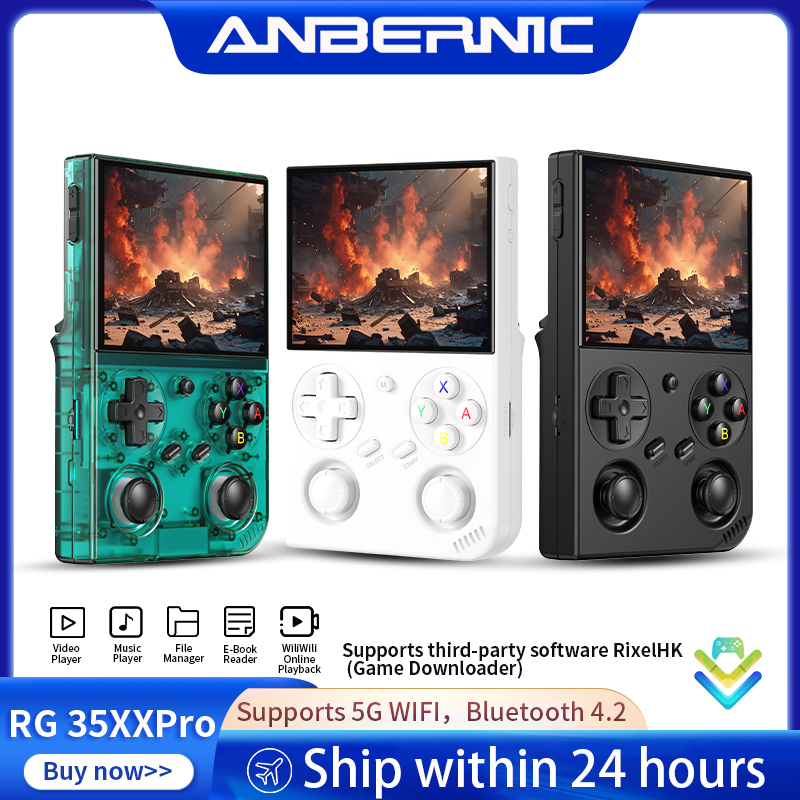 Gaming Console Type - เครื่องเล่นเกมพกพา Anbernic RG 35XXPro รุ่น Retro