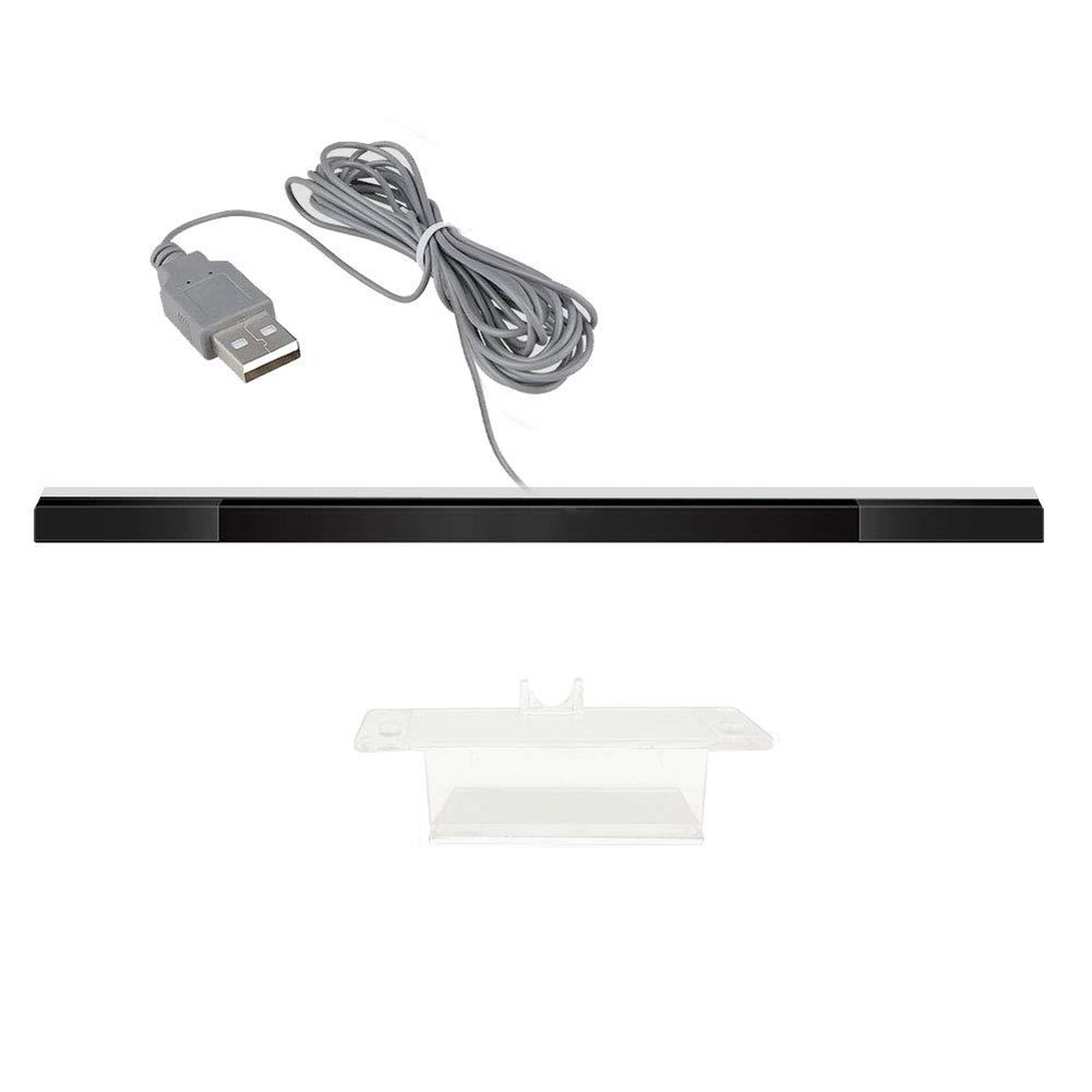 Gaming Console With Motion Sensor - อินฟราเรดทีวีเรย์รีโมทคอนโทรลแบบมีสายเซ็นเซอร์บาร์เกมคอนโซลอุปกรณ์เสริมสำหรับวี/วี ยู