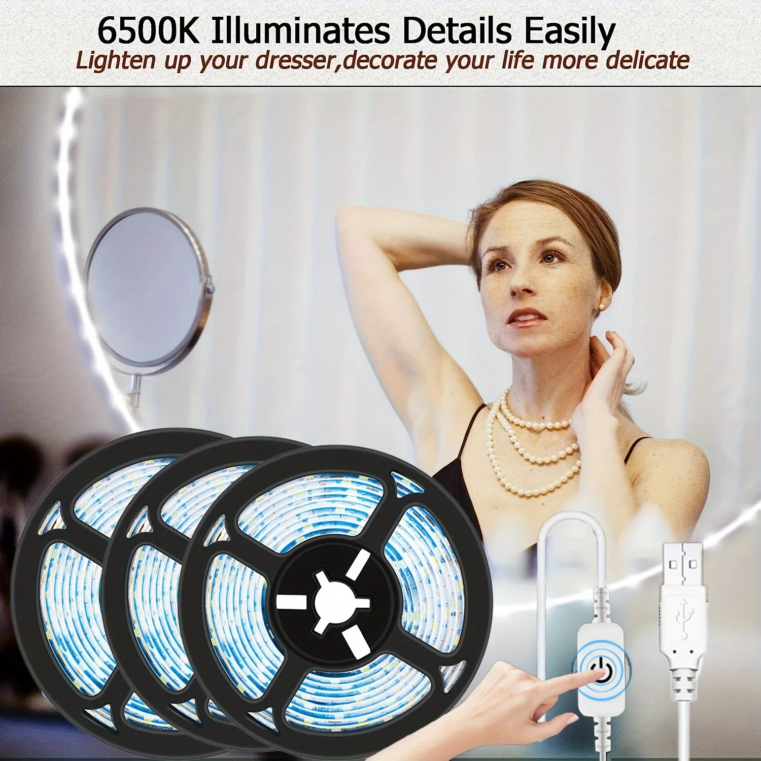 Led Gaming Light Strip - USB ไฟ LED Strip 5V 2835