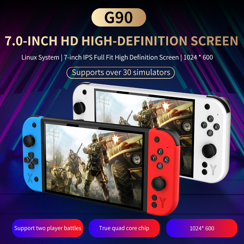 Gaming Console G90 - เครื่องเล่นเกมพกพา G90 หน้าจอ 7 นิ้ว ความจุ