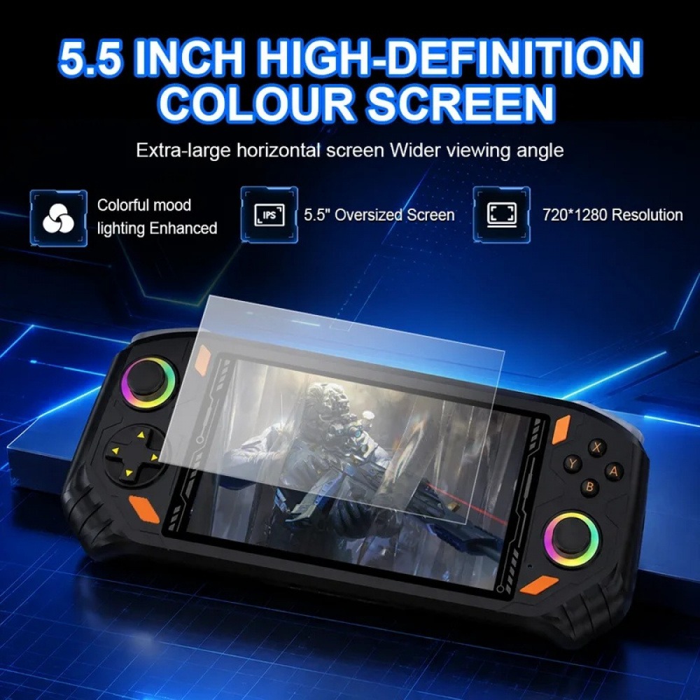 เครื่องเล่นเกมพกพา RG52 MINI ห - Q21 Gaming Console บทวิจารณ์และราคา