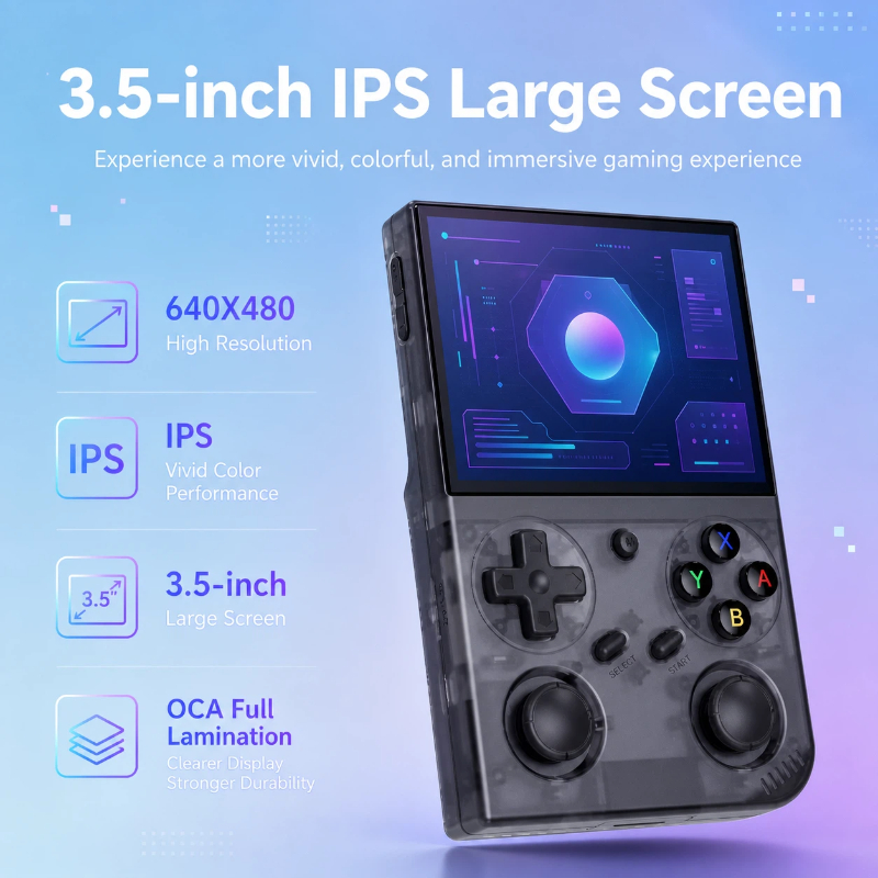 เครื่องเล่นเกมพกพา G350 หน้าจอ - Gaming Console Years บทวิจารณ์และราคา