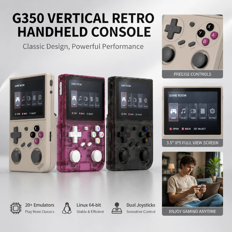 เครื่องเล่นเกมพกพา G350 หน้าจอ - Gaming Console Years บทวิจารณ์และราคา