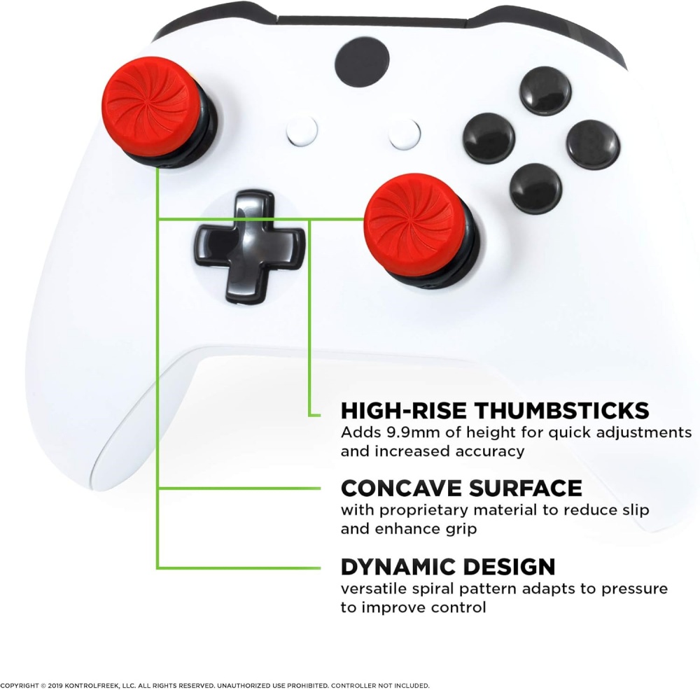 เพิ่มความสูงของจอยสติ๊กแบบอนาล - Gaming Console Xbox บทวิจารณ์และราคา