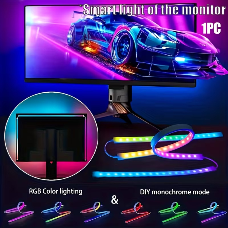 ไฟ RGB สำหรับเล่นเกม แถบไฟ LED - Led Gaming Light Strip บทวิจารณ์และราคา