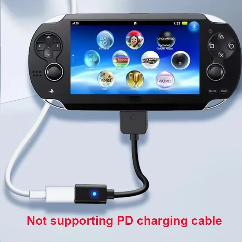 อะแดปเตอร์ชาร์จ USB-C สีดำขนาด - Gaming Console Usb บทวิจารณ์และราคา