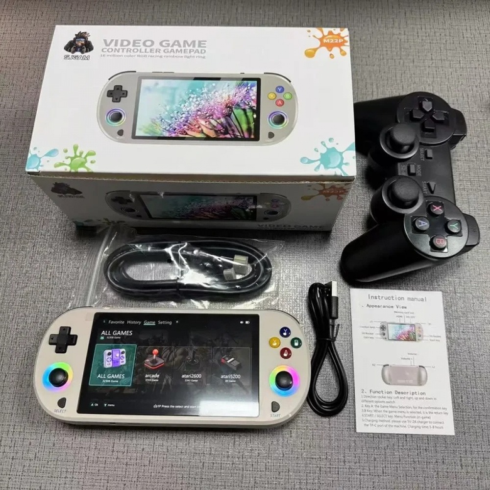 เครื่องเล่นเกมพกพา M22 Pro Ret - Q21 Gaming Console บทวิจารณ์และราคา