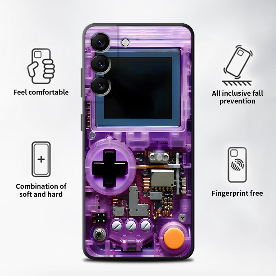 เคสโทรศัพท์มือถือลายเกมส์สีม่ว - Gaming Consoles บทวิจารณ์และราคา
