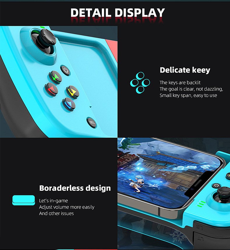 จอยสติ๊กเกมแพดไร้สายบลูทูธ D3  - Gaming Console Bluetooth บทวิจารณ์และราคา