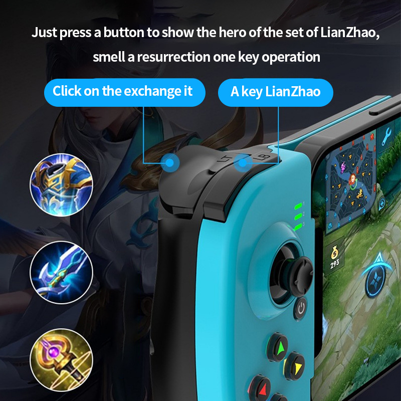 จอยสติ๊กเกมแพดไร้สายบลูทูธ D3  - Gaming Console Bluetooth บทวิจารณ์และราคา