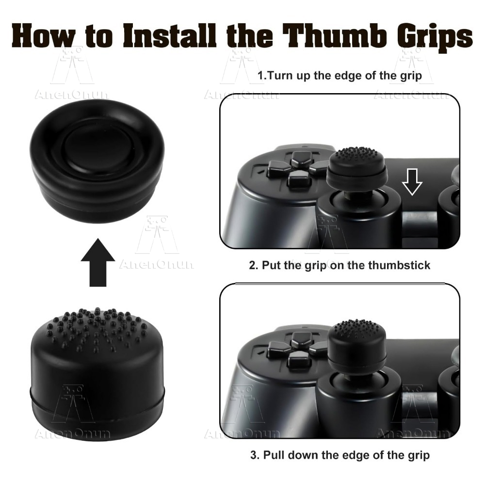 8PCS Thumb Grip Caps Controlle - Gaming Console Tv Stick บทวิจารณ์และราคา