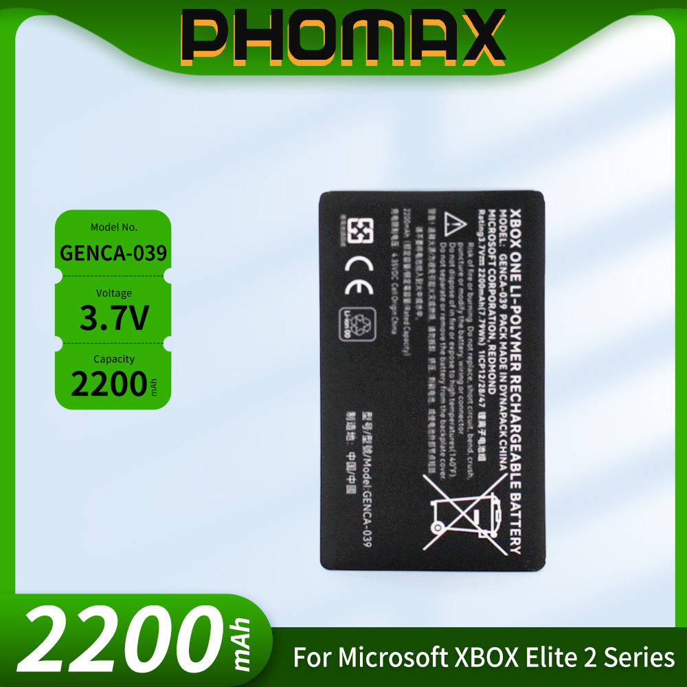 แบตเตอรี่ PHOMAX GENCA-039 GEN - Microsoft Controller Elite Series 2 บทวิจารณ์และราคา