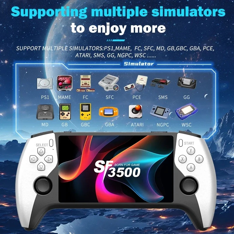 SF3500 เครื่องเล่นเกมพกพาแบบเร - Gaming Console Under 5000 บทวิจารณ์และราคา