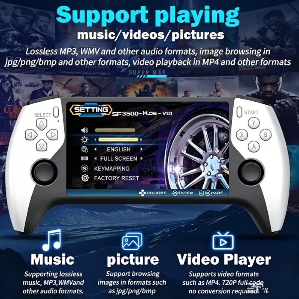 SF3500/Q21 เครื่องเล่นเกมพกพา  - Q21 Gaming Console บทวิจารณ์และราคา