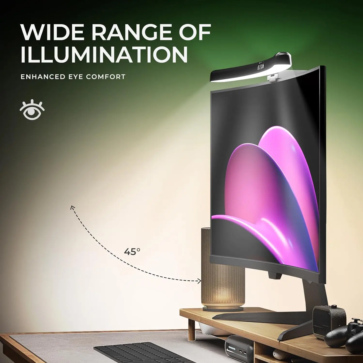 ไฟบาร์สำหรับจอคอมพิวเตอร์ RGB  - Led Gaming Light Strip บทวิจารณ์และราคา